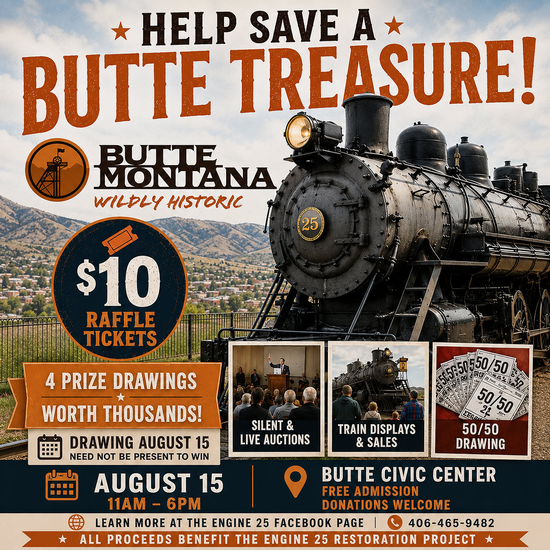 butte train fundraiser